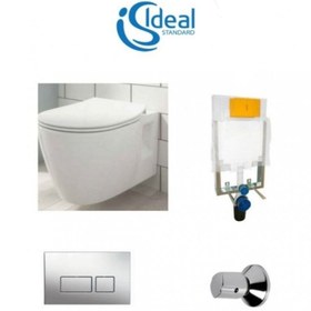 Resim İdeal Standard Italyan Concept Asma Klozet Seti Tam Set 
