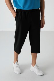 Resim TOMMYLIFE Standart Fit 2li Paket Siyah-Haki Erkek Kapri - 83102 