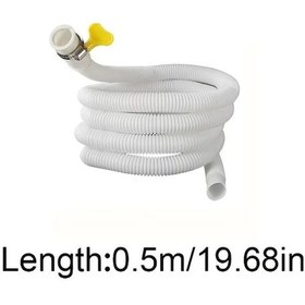 Resim Sunshine011 0.5m Çok Amaçlı Batarya Uzantı Hortumu Bağlantı Parçalı Lavabo Klima Çamaşır Makinesi 