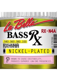 Resim La Bella Lb-rx-n4a Bas Gitar Teli Rx Serisi 4 Telli Nikel Kap 