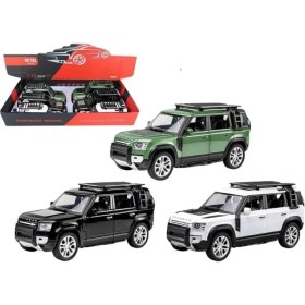 Resim XHD-B2401 1 24 C-B Işıklı Sesli Model Off Road Def Metal Jeep 