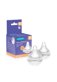 Resim Lansinoh Natural Wave Biberon Emziği Yavaş Akışlı 2'Li 