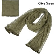 Resim Chaoduo Shop Zeytin Yeşili Tarzı 190*90 cm Eşarp Pamuk Askeri Kamuflaj Taktik Örgü Eşarp Keskin Nişancı Yüz Eşarp Peçe Kamp Avcılık Çok Amaçlı Yürüyüş Eşarp (Yurt Dışından) 