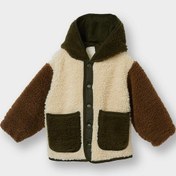 Resim Defacto Erkek Bebek Kapüşonlu Pelüş Hırka F7586a525wnbg286 Bej 