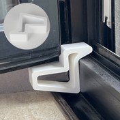 Resim 1 Adet Çok Amaçlı Kapı Durdurucu Kama - Dayanık Plastik Mat Yüzey, Alt Montaj Tasarımı, Şık İnce Görünüm ve Sağlam Konstraksiyonlu Ev & Ofis ihtiyaç üründe kazara kapatmalar önleyici, şeffaf taban, ça 