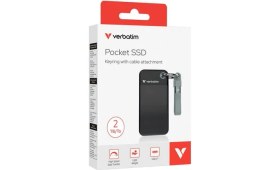 Resim Verbatim V Pocket SSD Usb3.2 Gen2 2tb Siyah 