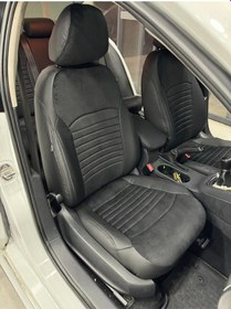 Resim Volkswagen Jetta Trendline 2011-2018 Arka Sırt 2 Parça - Oto Koltuk Kılıfı 