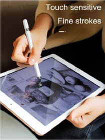 Resim TEKNETSTORE Ipad 10.2 8. Ve 9. Nesil 2 In 1 Stylus Uyumlu Kalem Özel Tasarım Ve Hassas Çizim Kalemi 