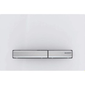 Resim Geberıt Sıgma Kumanda Kapagı Cıft Basmalı Beyaz 115.788.11.2 Beyaz 