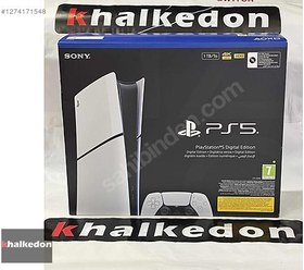 Resim PS5 slim Dijital Sıfır 1 TB - GARANTİLİ ***khalkedon*** 