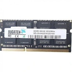 Resim Bugatek 8gb Ddr3 1600mhz Notebook Ram 