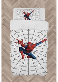 Resim Mekta Home Bebek Ve Çocuk Odası Ağ Ve Spiderman Desenli Nevresim Takımı 