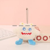 Resim Silver1 Diy Hediye Sevimli Biblolar Yaratıcı Kadın Hediye Öğrenciler Kolye Peluş Anahtarlık Kitap Çantası Kolye (Yurt Dışından) 