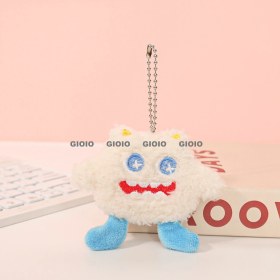 Resim Silver1 Diy Hediye Sevimli Biblolar Yaratıcı Kadın Hediye Öğrenciler Kolye Peluş Anahtarlık Kitap Çantası Kolye (Yurt Dışından) 