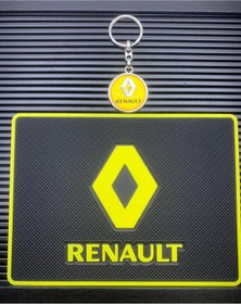 Resim GultekinShop Renault Torpido Pedi Kaydırmaz Ped Ve Damla Anahtarlık 