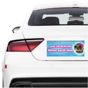 Resim SARANG Üzgün Hamster Araba Magnet Aksesuar 