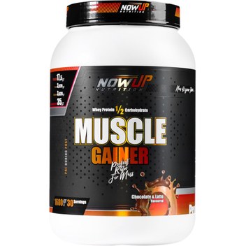 NOWUP Muscle Gainer Çikolatalı Latte Aromalı 1680g