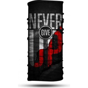 Resim Dair Aksesuar Never Give Up Desenli Bandana Boyunluk Outdoor Balaklava 