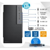 Resim Suncom Force SC3-166 I5-6500 16GB 500GB SSD 4gb GT730 Dos Masaüstü Pc Wi-Fi 