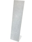 Resim ÖZER KUTU Kolye & Zincir Standı Ayaklı Gri Süet 40 Cm 