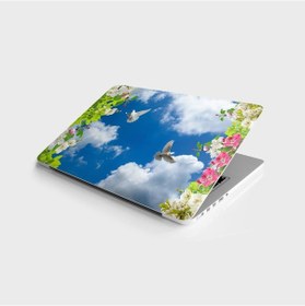 Resim Laptop Sticker Bilgisayar Notebook Pc Kaplama Etiketi Gökyüzü Kuş 
