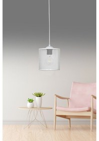 Resim Kafes Tekli Beyaz Modern Sarkıt Beyaz 