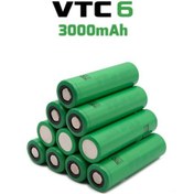 Resim Sony Vtc6 18650 3.7V 3000 Mah Li-Ion Şarjlı Pil 10'lu 