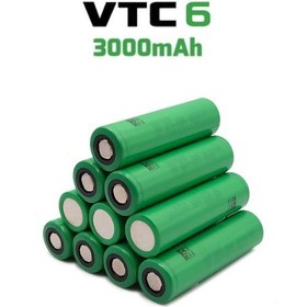 Resim Sony Vtc6 18650 3.7V 3000 Mah Li-Ion Şarjlı Pil 10'lu 