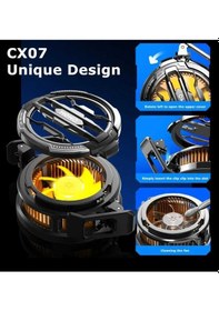 Resim Plentiful Apple Uyumlu iPhone Android Telefonlara Güçlü Soğutma Fanı Radyatör 15 W - Telefon Soğutucu 1 