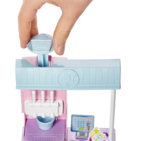 Resim Barbie Dondurma Dükkanı Oyun Seti HCN46 