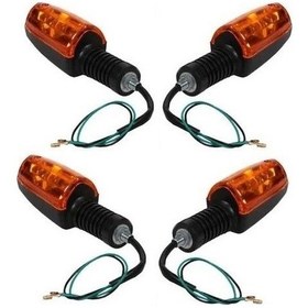 Resim Agk Cg 125 Cita Xcg Körüklü Sinyal Takımı 4 Lü Set 