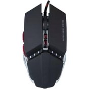 Resim Concord C-24 Kablolu Metal Kasa 3200 DPI RGB Işıklı Oyuncu Mouse 