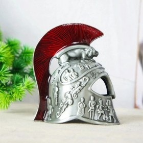 Resim Marsilyan Metal Dekoratif Şövalye Miğferi 