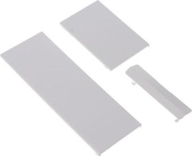 Resim Nintendo Wii Konsol Kapak Seti Beyaz Renk Memory Card Door Slot Cover 3 in 1 Wii Yedek Parça 