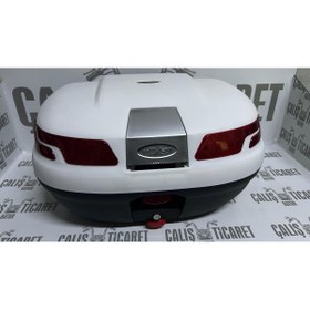 Resim Maxem SL-45 MOTOSİKLET ÇANTASI SIRTLIKLI BEYAZ 