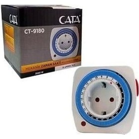 Resim Cata Mekanik Priz Tipli Zaman Saati 