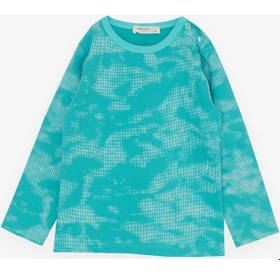 Resim Breeze Girls & Boys Erkek Çocuk Pijama Takımı Desenli 1-4 Yaş, Yeşil-yeşil Yeşil 