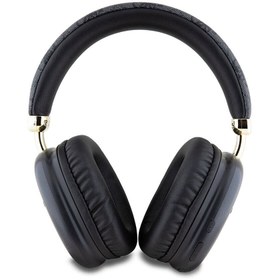 Resim Guess Orjinal Lisanslı PU 4G Desenli Üçgen Logolu Kulak Üstü Bluetooth Kulaklık 