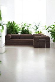 Resim MiniWood Legom Modüler Koltuk Takımı L Koltuk Takımı Sünger Yataklı Kanepe 