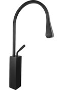 Resim Minimal KareSiyah Lavabo Armatürü Bf-226 