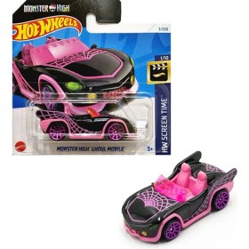 Resim Hot Wheels Monster High Ghoul Mobile - Siyah (1/64) 2024 Serisi 
