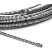 Resim Güney Galvaniz Çelik Halat 5 Mm 6x7 40 Metre 