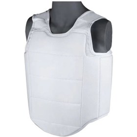 Resim Hombey Kano İçin Dayanıklı Kumaş Göğüs Koruyucu, Yumuşak Köpük Döşeme, Spor Antrenmanı İçin Solunumlu Ve Ayarlanabilir 