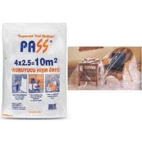 Resim Pass Eşya Boya Koruyucu Hışır Örtü 10 M2 