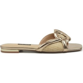 Resim Nine West Etsıa 6fx Naturel Kadın Düz Terlik 000000000102052444 Bej 