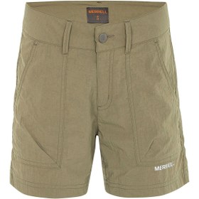 Resim Merrell Check Kadın Bej Şort 