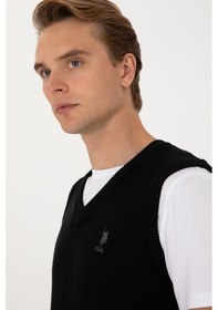 Resim U.s. Polo Assn. Erkek Siyah Süveter 50316843-vr046 Siyah 