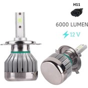 Resim SpaceLed Far Ampulü - H11 -3000LMX2 -30W - Buz Mavisi - 12V/ LAAM705 