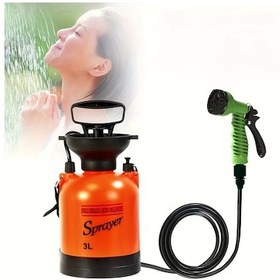 Resim Willowhaven 7 Fonksiyonlu Yeşil Basınçlı Sprey 101 44oz Deri Hortum Seyahat Duş Seti 