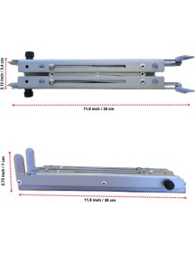 Resim Yumer Katlanabilir, Çelik Laptop Standı Soğutucu Yükseltici Notebook/dizüstü/tablet Tüm Ekranlarla Uyumlu 